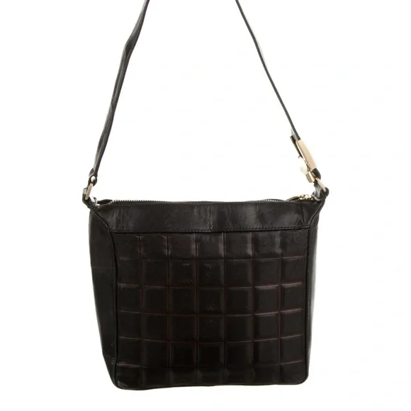 Vintage Chanel Chocolate Bar Shoulder bag Authentic Collectible Kendall Jenner - Picture 5 of 8